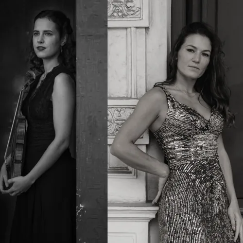 Julia Maria Sliwa und Valerie Leopold spielen Respighi